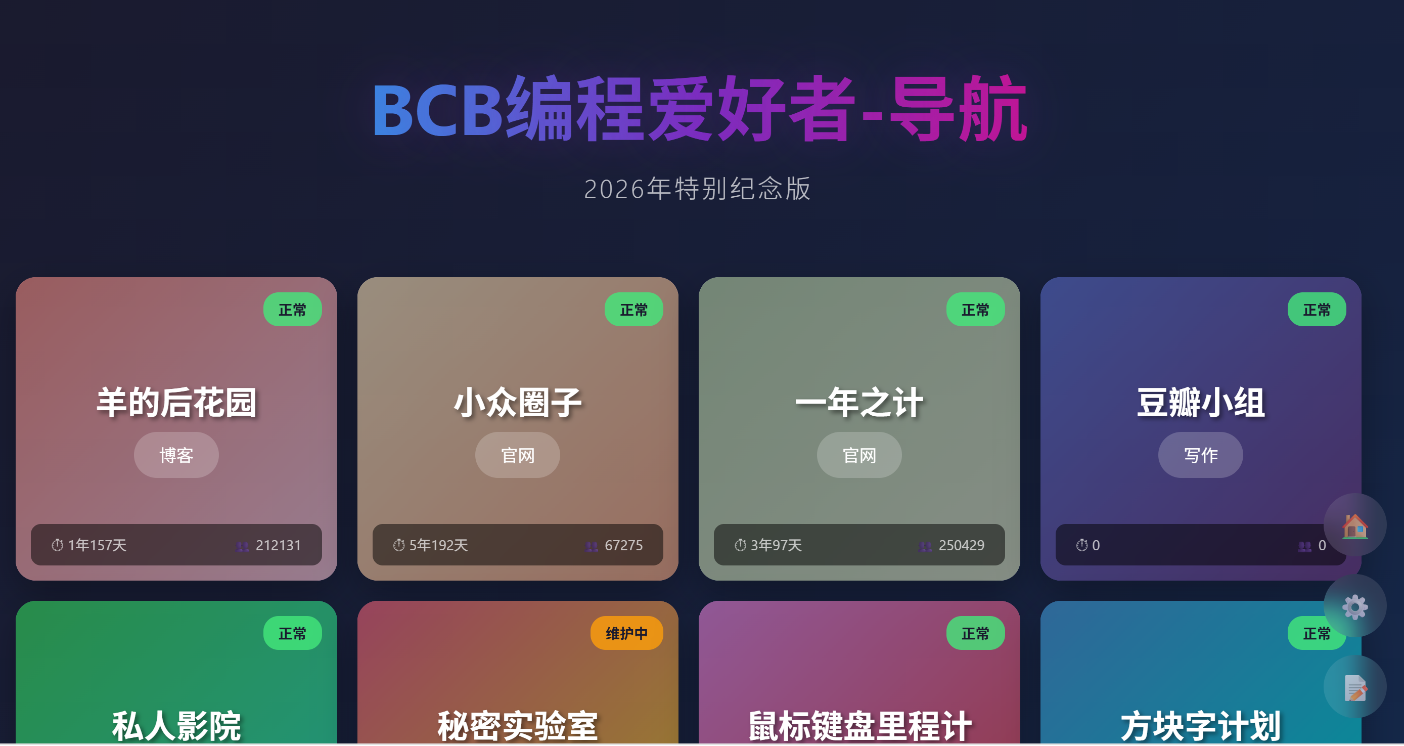 个人网站消亡时代的最后一次“我折腾我快乐”